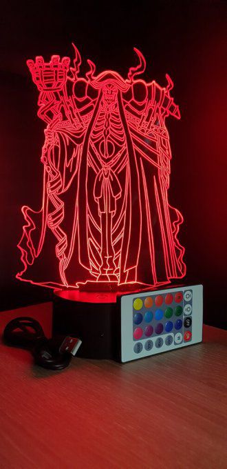 lampe-led-3d-Ainz-Ooal-Gown 