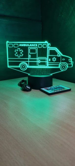 lampe-led-3d-ambulabce