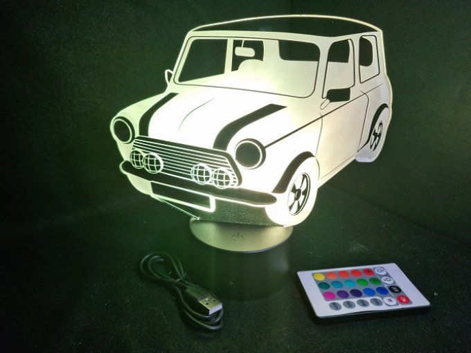 lampe-led-3d-austin-mini