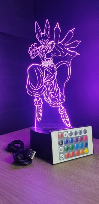 lampe-led-3d-beerus