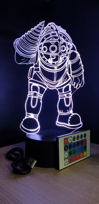 Lampe-led-3d-bioshock