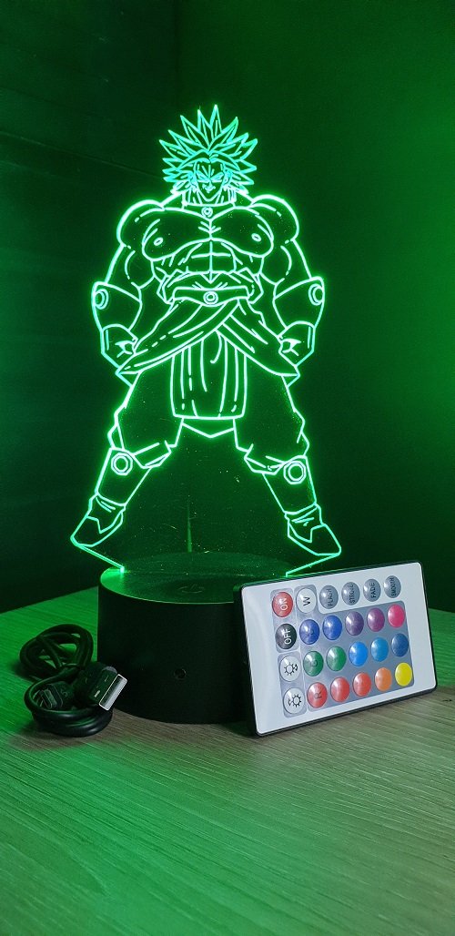 Lampe 3D Dragon Ball Z Broly