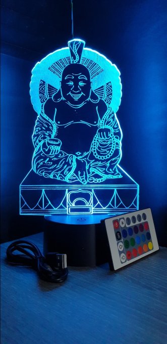 lampe-led-3d-buddha