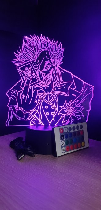 lampe-led-3d-buste-joker