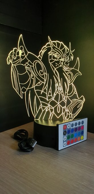 lampe-led-3d-milo-scorpion