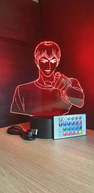 lampe-led-3d-Buste-Onizuka-GTO