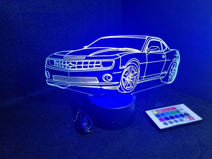 lampe-led-3d-camaro