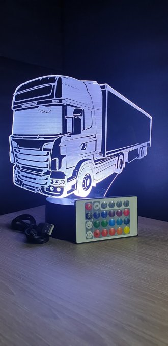 lampe-led-3d-camion-remorque