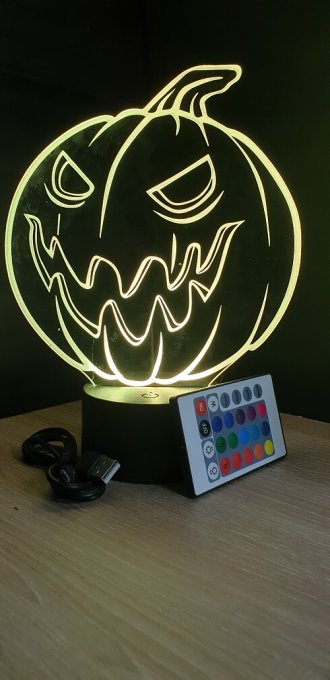 lampe-led-3d-citrouille