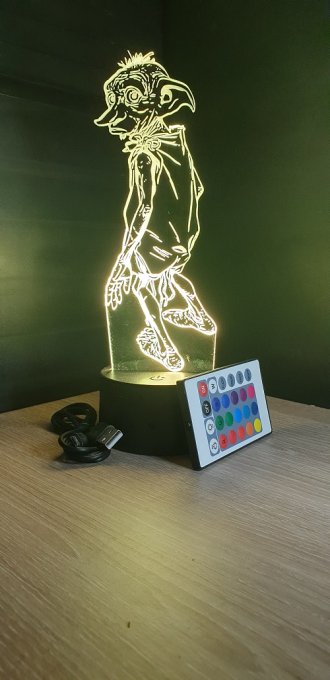 lampe-led-3d-dobby