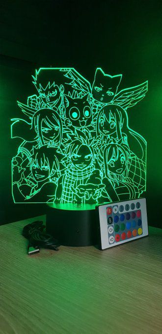 lampe-led-3d-equipe-fairy-tail-visage