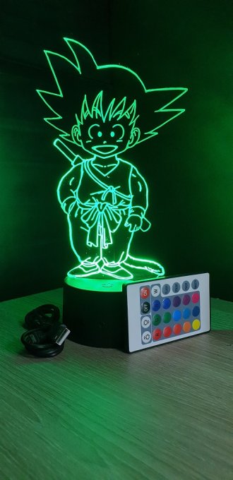 lampe-led-3d-goku-kid