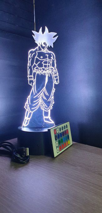 Lampe-led-3d-goku-ultra-instinct