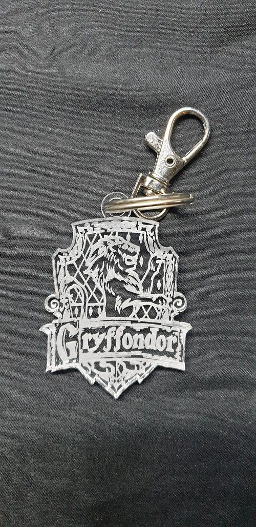 Porte-clés Gryffondor, attache, faire part, cadeau, accroche, medaillon