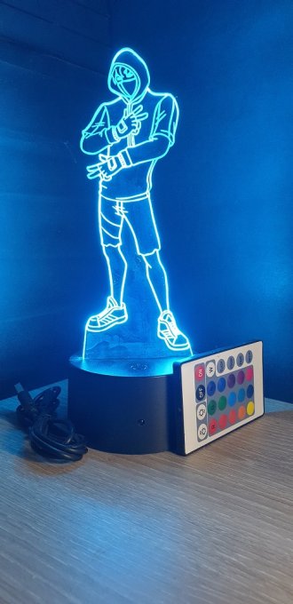 Lampe led 3D ikonik, Fortnite, cadeau, jeux vidéo, geek, décoration