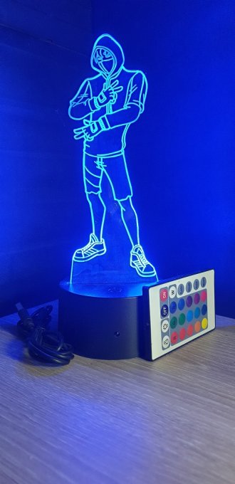 Lampe led 3D ikonik, Fortnite, cadeau, jeux vidéo, geek, décoration