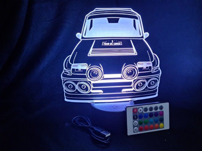 lampe-led-3d-renault-5-gt-turbo