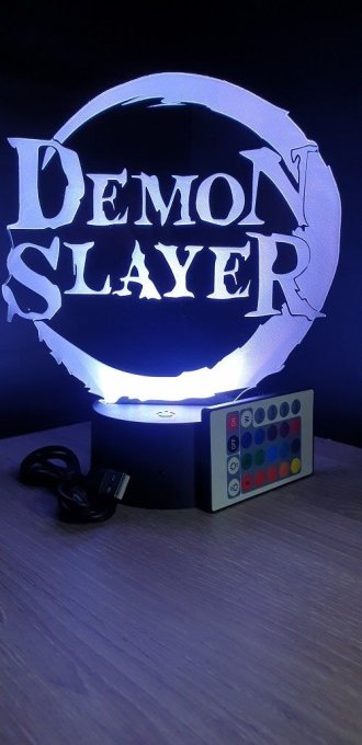 Lampe-led-3d-logo-demon-slayer