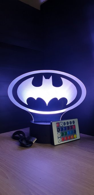 lampe-led-3d-logo-batman