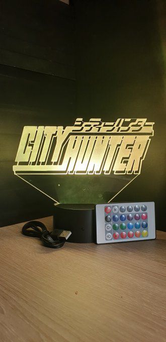 lampe-led-3d-city-hunter