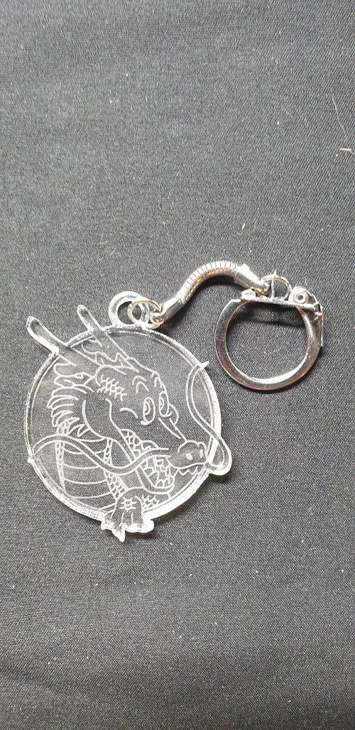 Porte-clés Logo DB, Dragon Ball, attache, faire part, cadeau, accroche, médaillon