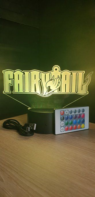 lampe-led-3d-logo-Fairy-Tail