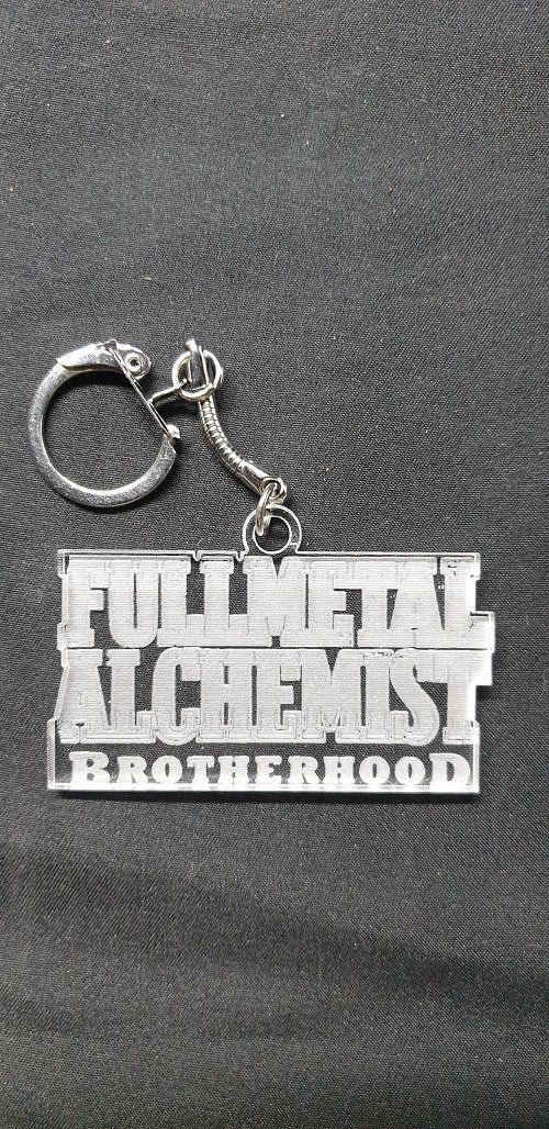 Porte-clés Logo Full Metal Alchimist, attache, faire part, cadeau, accroche, médaillon