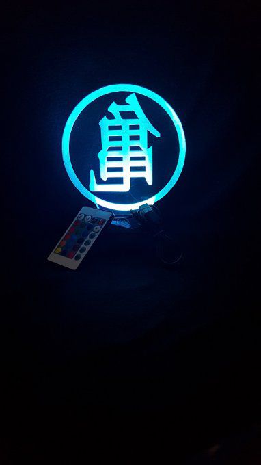 lampe-led-3d-Logo-Goku