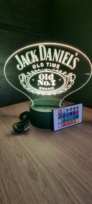 lampe-led-3d-logo-Jack-Daniel's