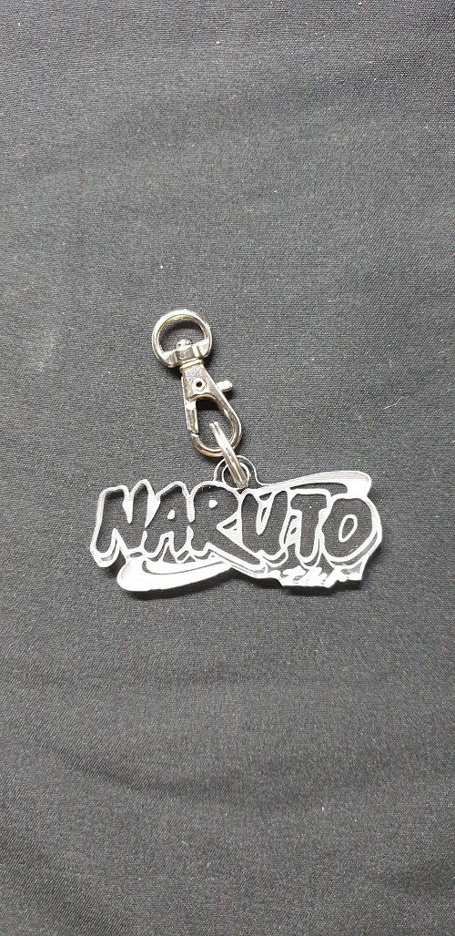 Porte-clés Logo Naruto, attache, faire part, cadeau, accroche, médaillon