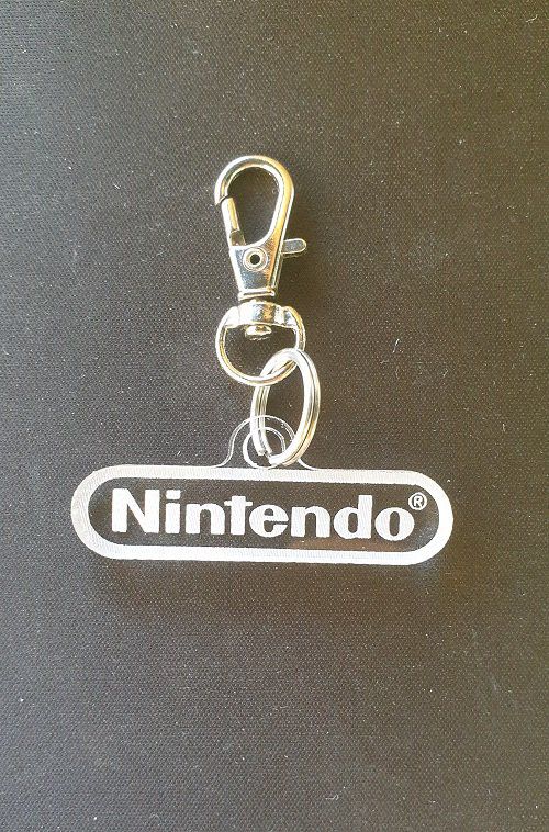 Porte-clés Logo Nintendo, console, attache, cadeau, accroche
