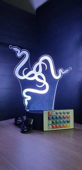 lampe-led-3d-logo Razer