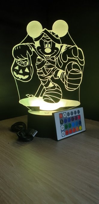 lampe-led-3d-mickey-halloween
