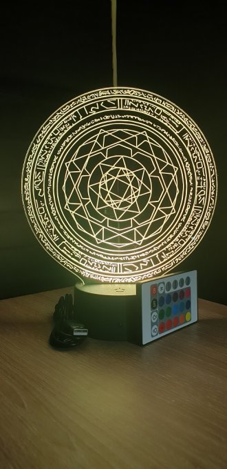 Lampe led 3D Dr Strange, Marvel, veilleuse, déco, illusion, chevet