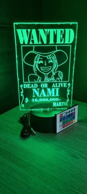 Lampe-led-3d-nami-wanted