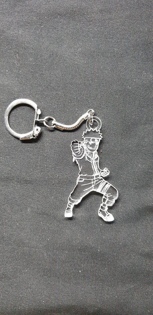 Porte-clés Naruto, attache, faire part, cadeau, accroche, médaillon