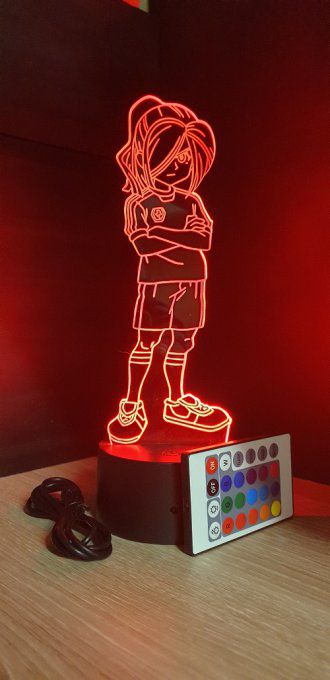 Lampe led 3D Nathan swift, veilleuse, idée cadeau, manga, animés, scan, déco, illusion, chevet