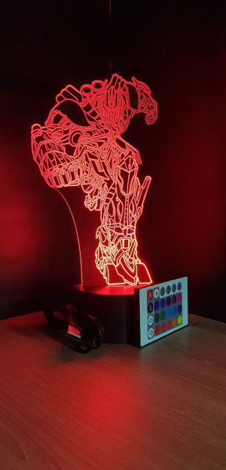 lampe-led-3d-optimus-prime