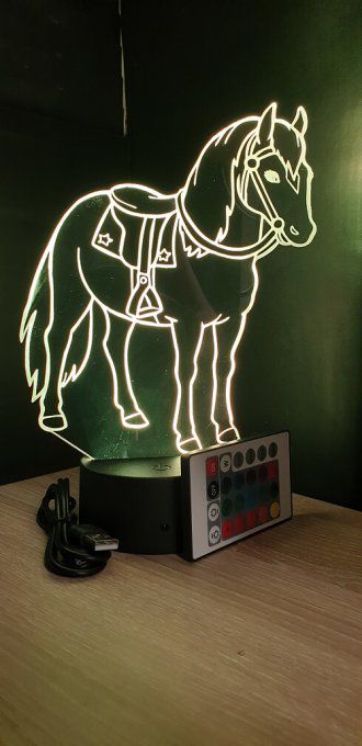 lampe-led-poney