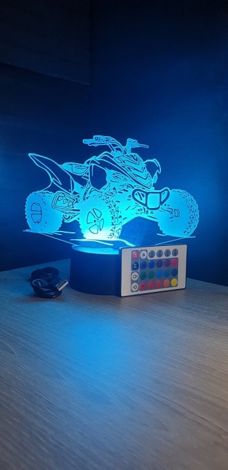 lampe-led-3d-quad