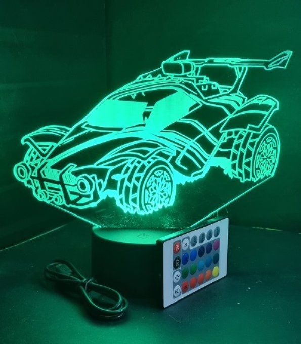 Lampe-led-3d-rocket-league