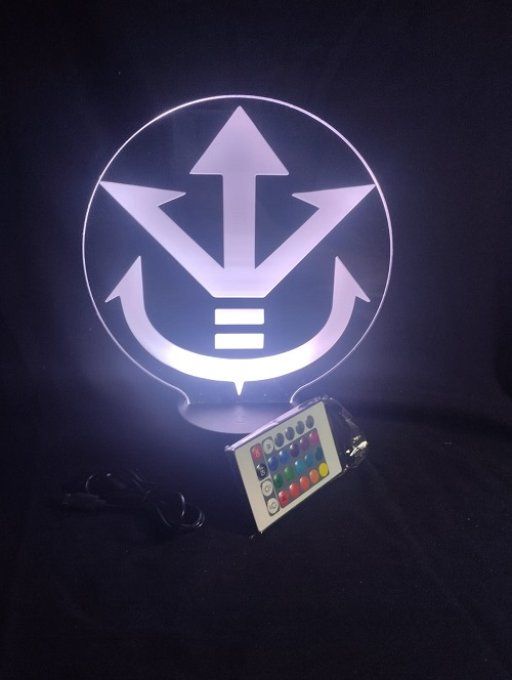 lampe-led-3d-logo-roi-Vegeta