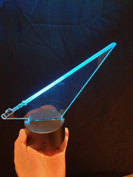 lampe-led-3D-sabre laser
