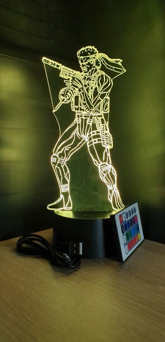 lampe-led-3d-solid-snake