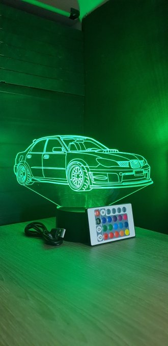 lampe-led-3d-subaru-impreza