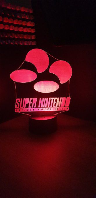 lampe-led-3d-Super-Nintendo