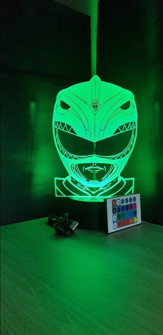 Lampe-led-3d-power-ranger