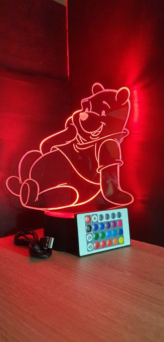 lampe-led-3d-winnie-l'ourson