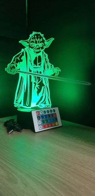 Lampe-led-3d-yoda