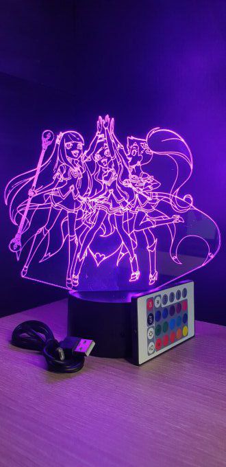 lampe-led-3d-lolirock-princesse